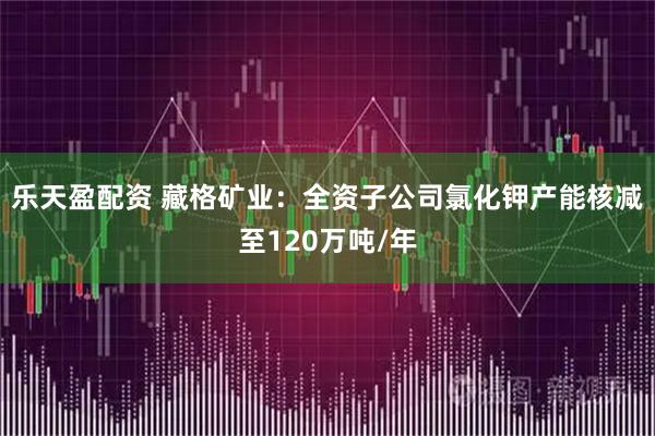 乐天盈配资 藏格矿业：全资子公司氯化钾产能核减至120万吨/年